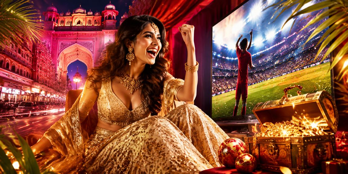 Jaipur entertainment casino player wearing lehenga